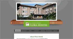 Desktop Screenshot of florahostel.com